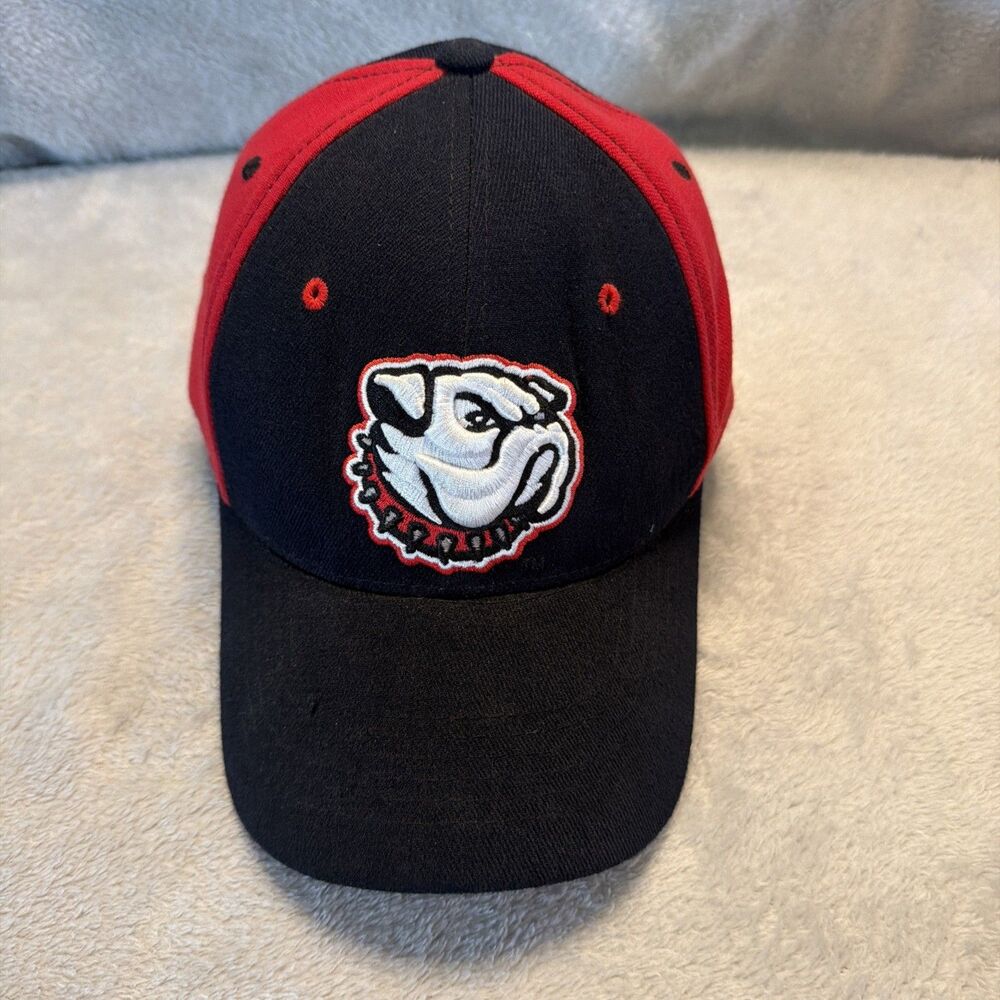 Vintage Georgia Bulldogs Top of the World One-Fit Hat Korea NCAA Dawgs Cap